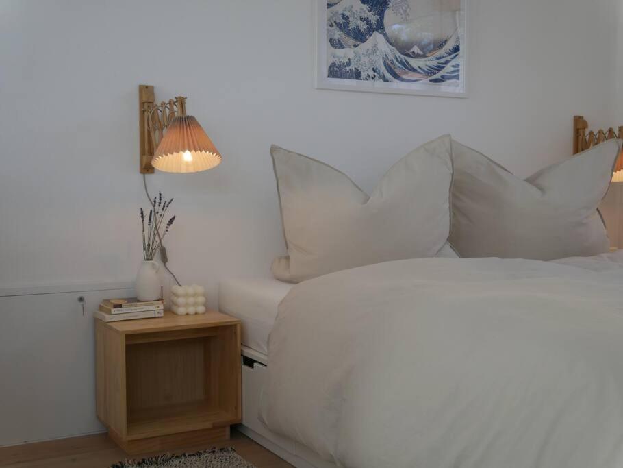 Moderne Studio Ferienwohnung In 바트 도베란 외부 사진