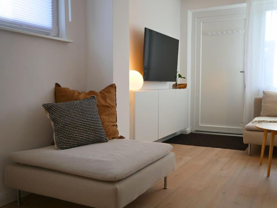 Moderne Studio Ferienwohnung In 바트 도베란 외부 사진