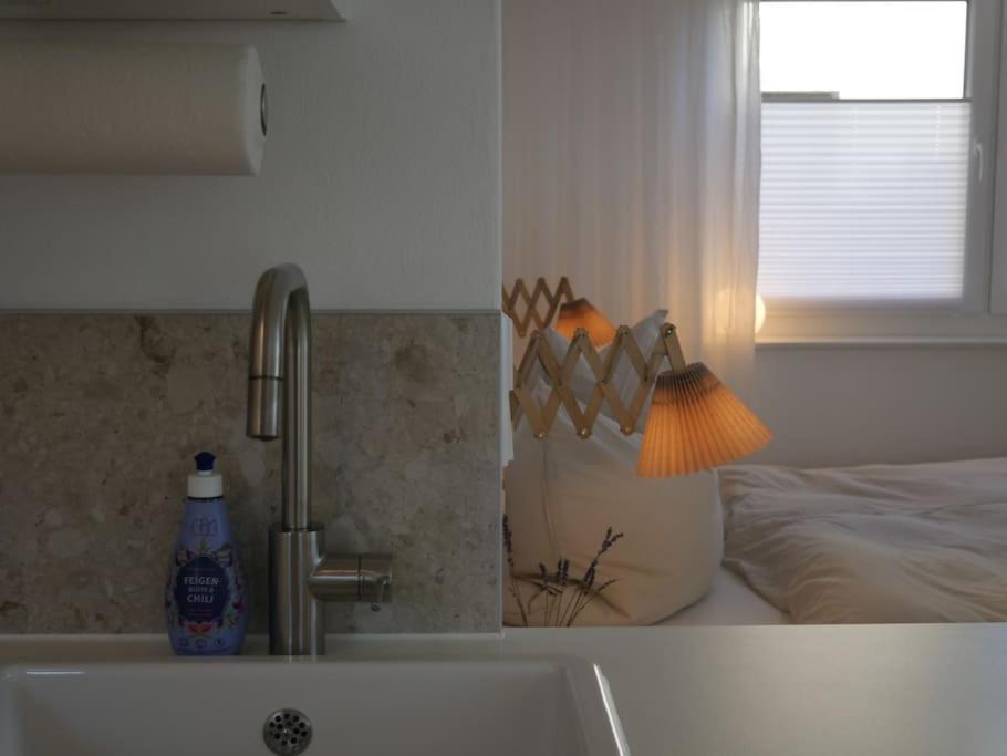 Moderne Studio Ferienwohnung In 바트 도베란 외부 사진