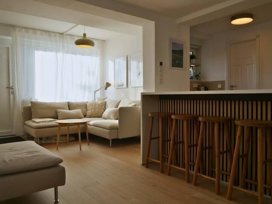 Moderne Studio Ferienwohnung In 바트 도베란 외부 사진